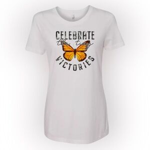Positive Vibes “Celebrate the Tiny Victories” Inspirational T-Shirt